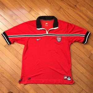 1998 USA Away Soccer Jersey Nike Vintage